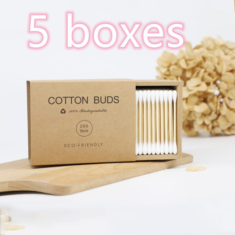 Eco-Friendly Bamboo & Cotton Buds (1000 pcs)