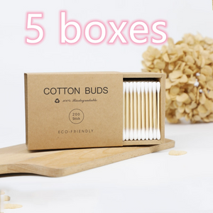 Eco-Friendly Bamboo & Cotton Buds (1000 pcs)